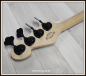 Preview: Sandberg California II TM4 Ebony, 3-Tone Sunburst Highgloss